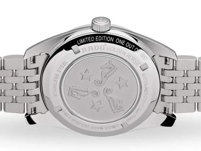 RADO Golden Horse 1957 Limited Edition Blue Dial Stainless Steel Unisex Watch R33930203