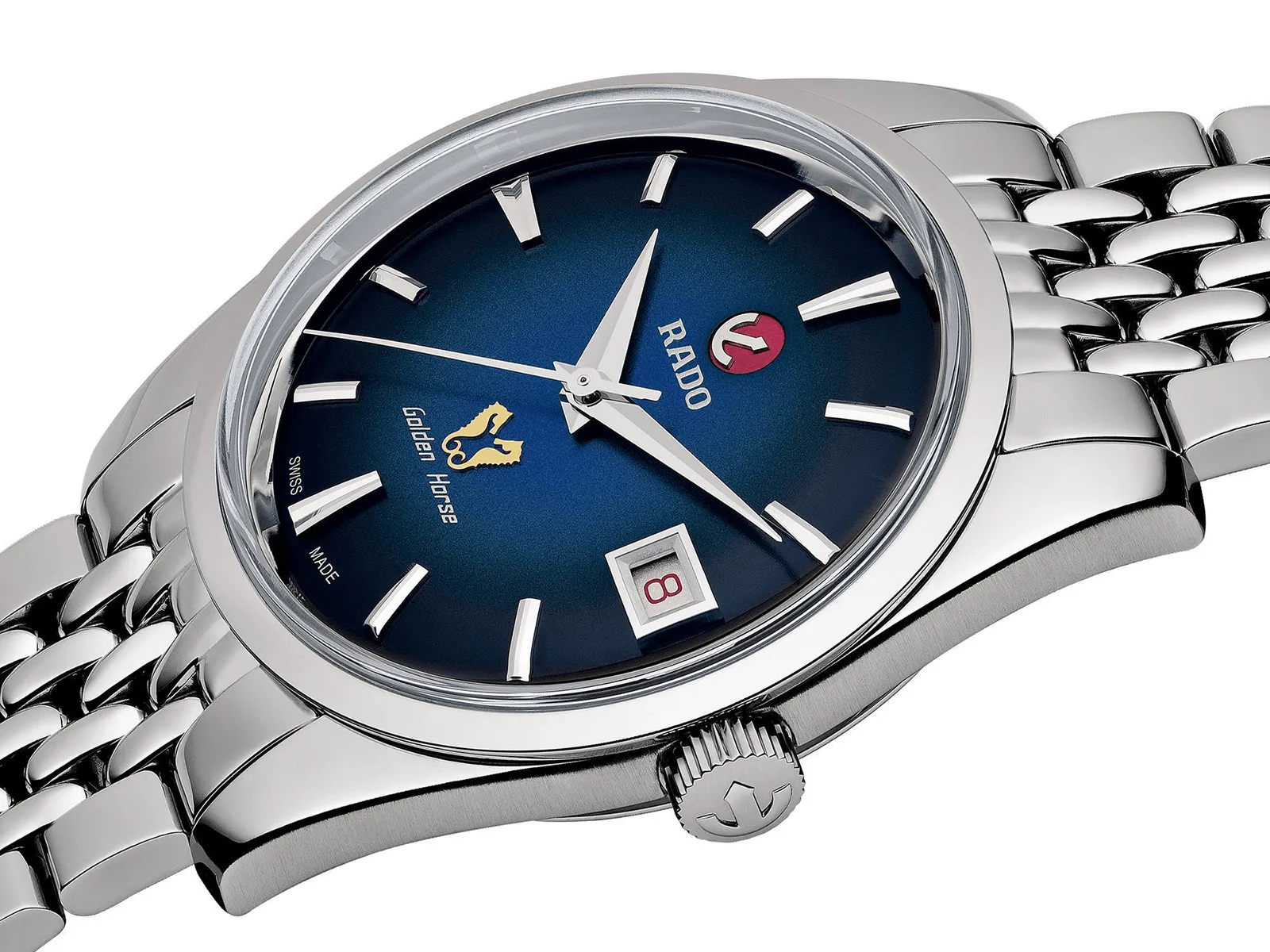RADO Golden Horse 1957 Limited Edition Blue Dial Stainless Steel Unisex Watch R33930203