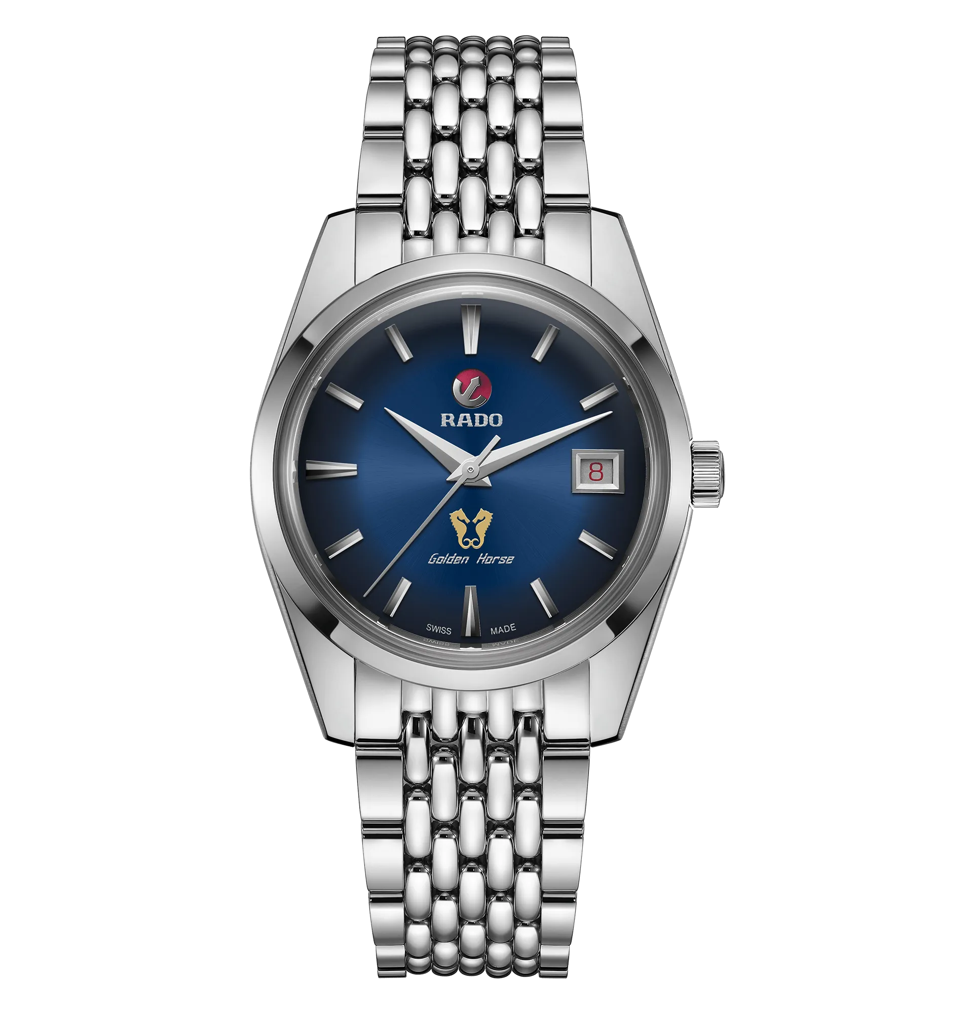 RADO Golden Horse 1957 Limited Edition Blue Dial Stainless Steel Unisex Watch R33930203