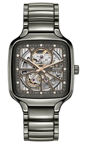 RADO True Square Automatic Open Heart Plasma 38mm Men's Watch R27083712