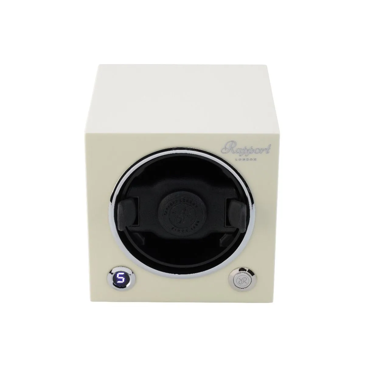 Rapport Evo Cube Single Watch Winder - Polar White