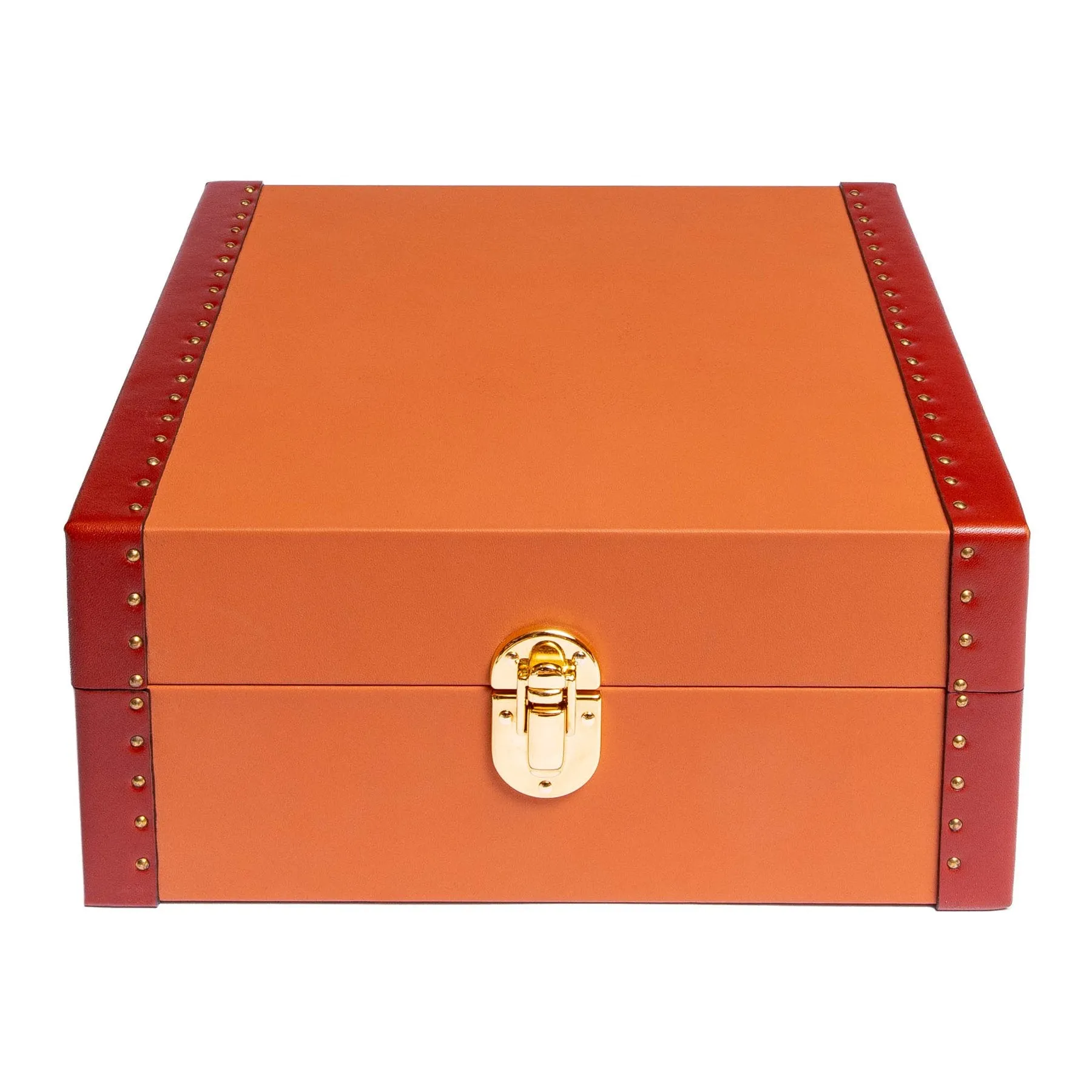 Rapport - Kensington Multi-Storage Watch Box in Tan Leather | L326