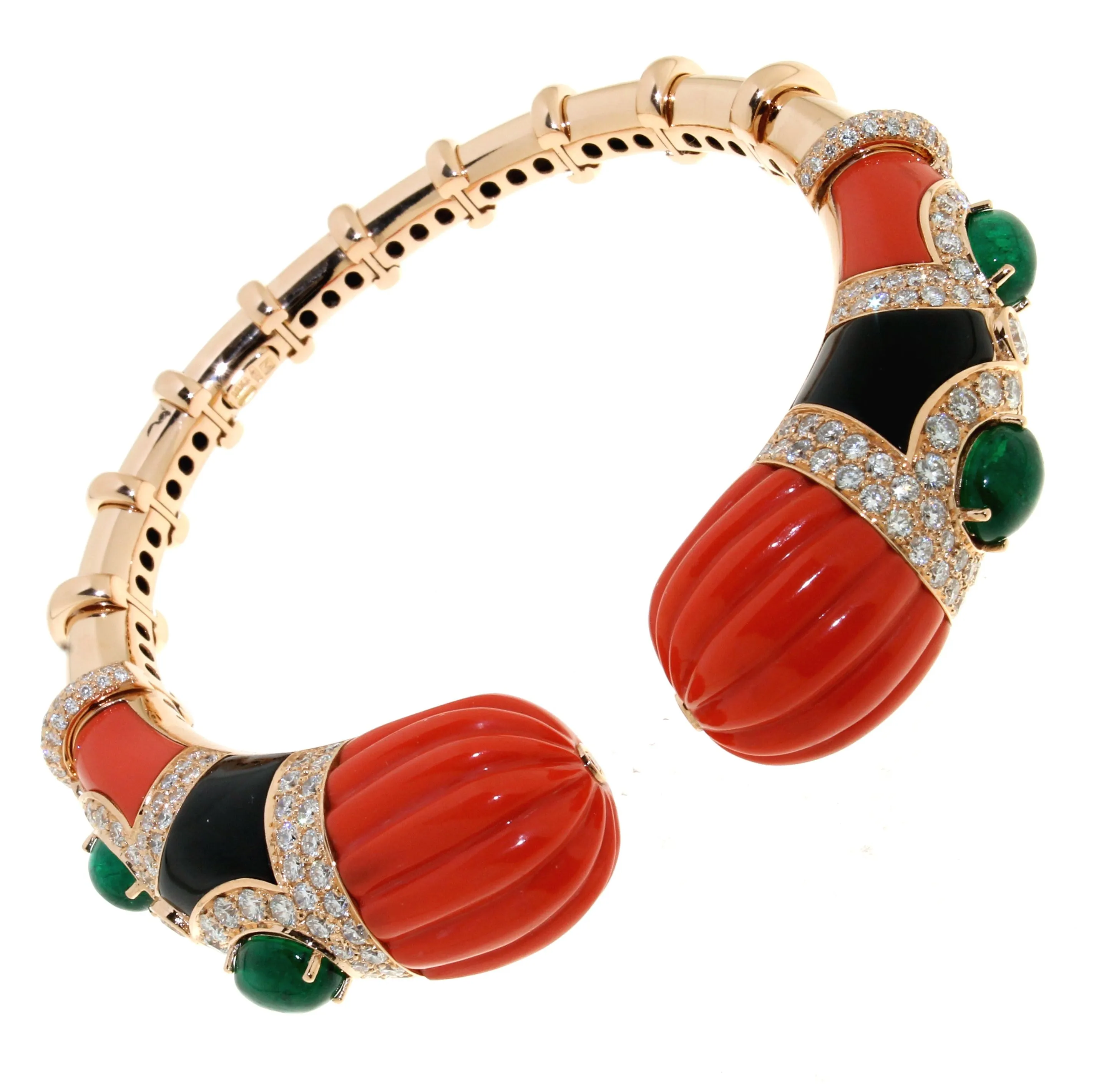 Rock'n'Roll Rose Gold Bangle