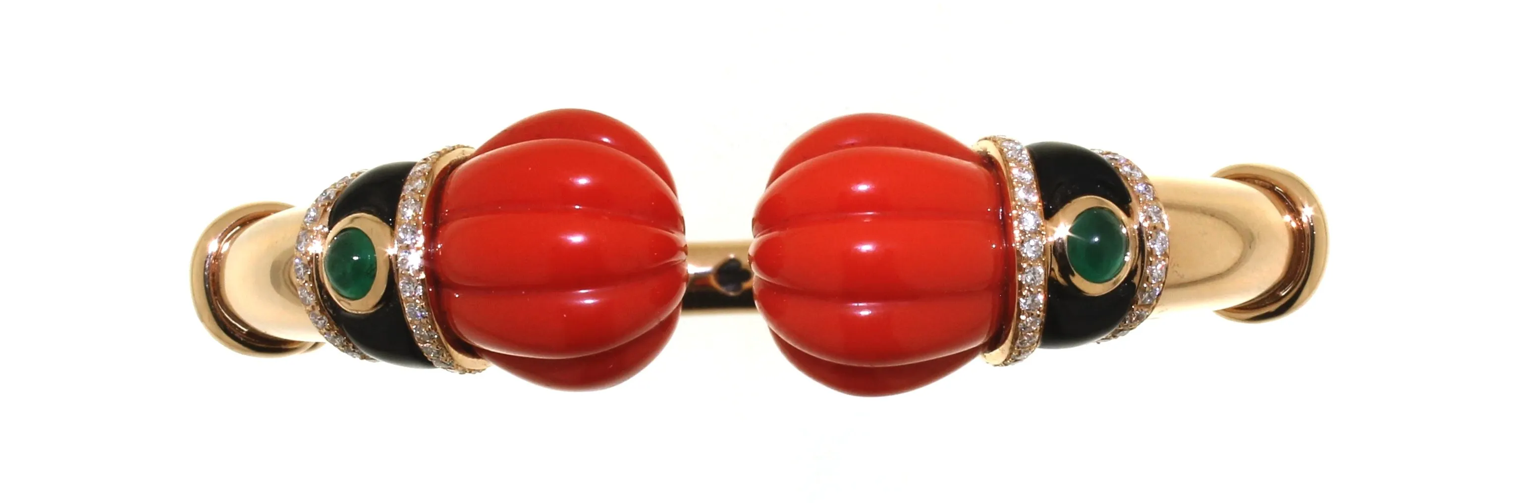 Rock'n'Roll Rose Gold Bangle
