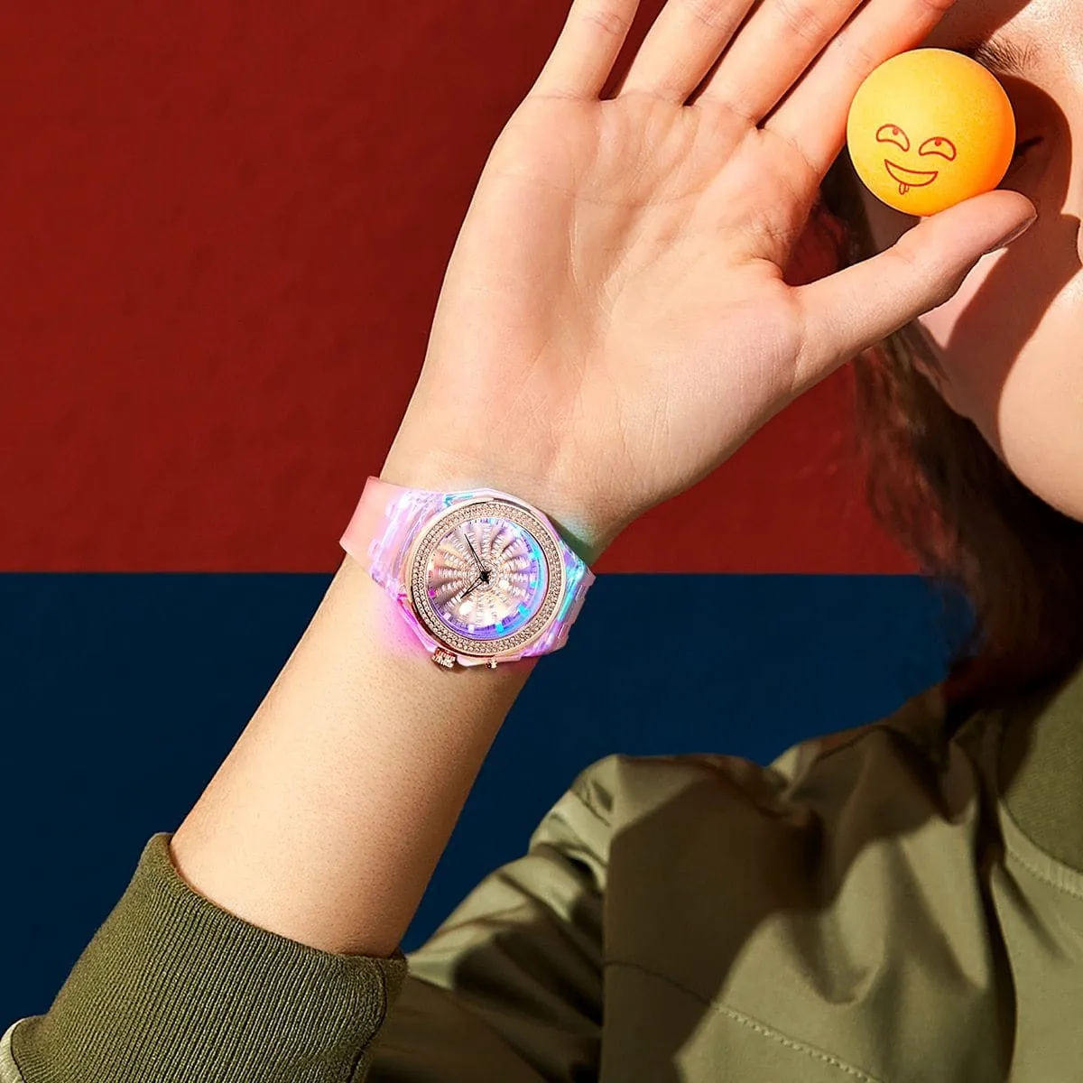 ROCOS Women‘s Luxury 360° Rotation Women's Watches