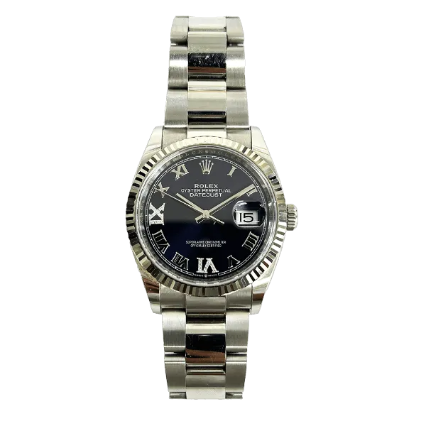 Rolex Datejust 126234 Purple IV&IX Diamond Dial Mar 2021
