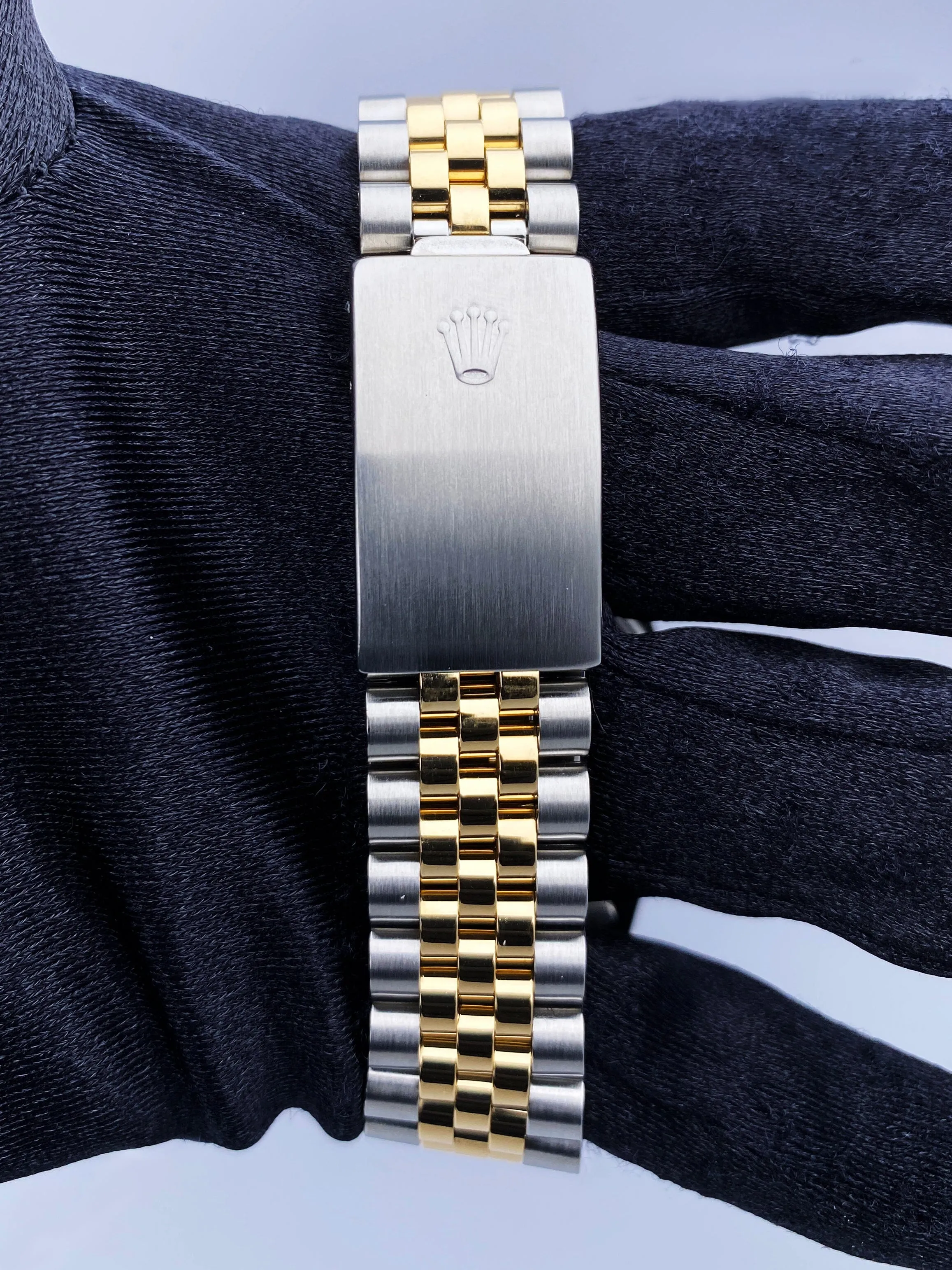 Rolex Datejust 16013 Champagne Dial Mens Watch Box Papers