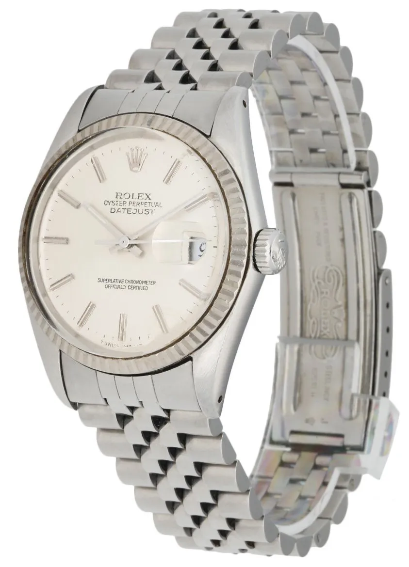 Rolex Datejust 16014 Silver Dial Mens Watch