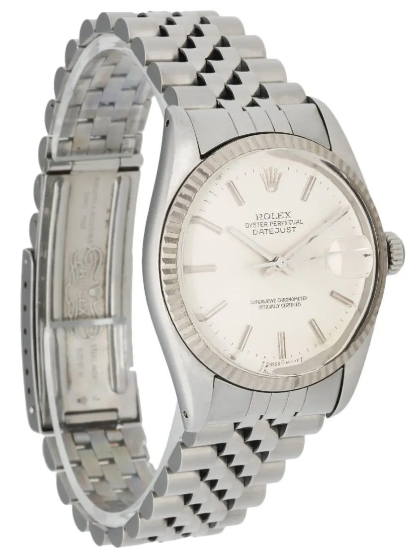 Rolex Datejust 16014 Silver Dial Mens Watch