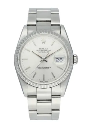 Rolex Datejust 16220 Men Watch