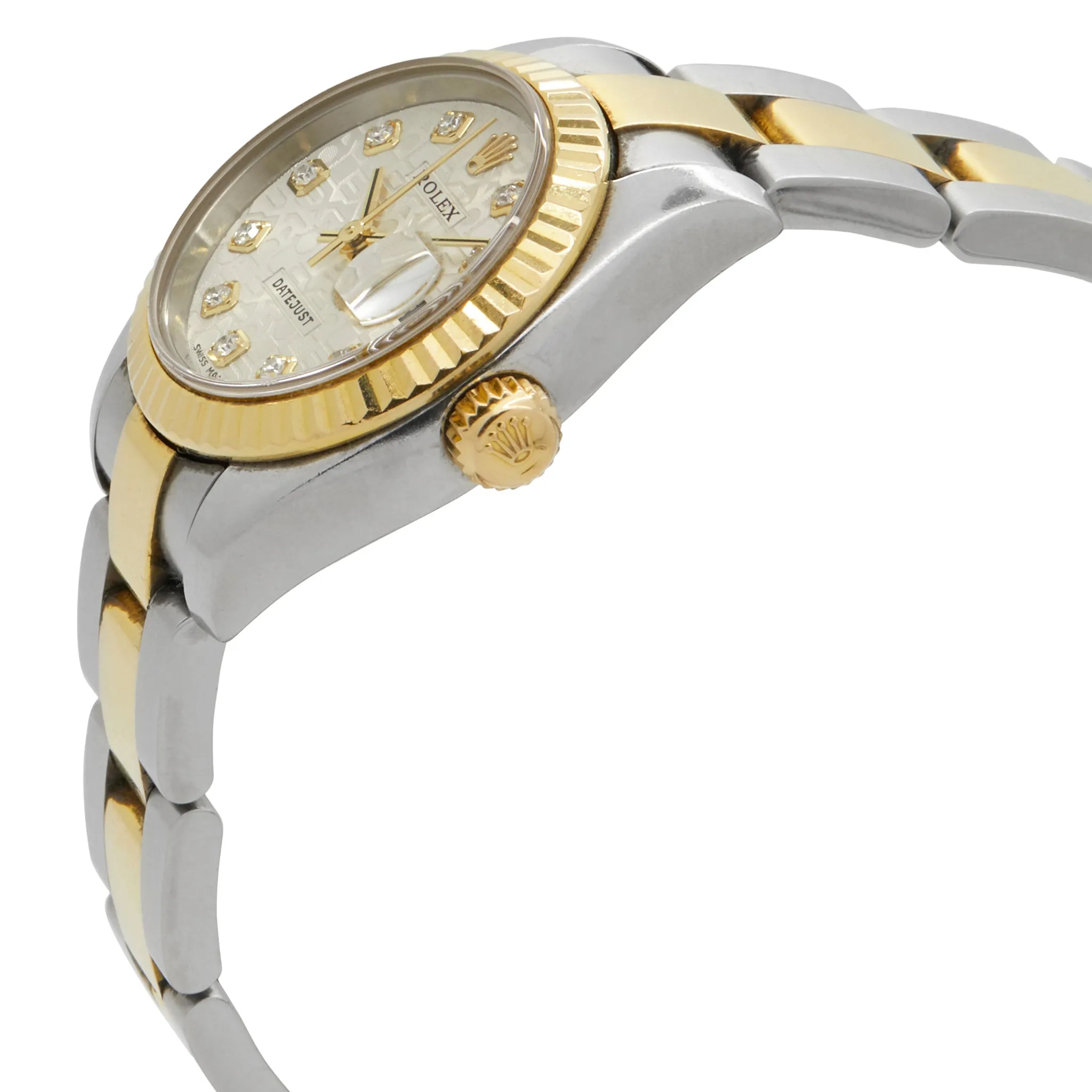Rolex Datejust 179173 Silver Jubilee with Diamonds Dial Automatic  Women's Watch