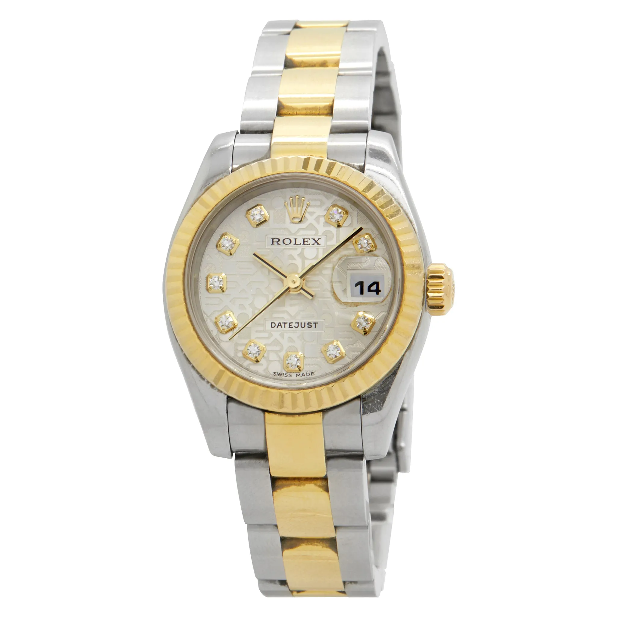 Rolex Datejust 179173 Silver Jubilee with Diamonds Dial Automatic  Women's Watch