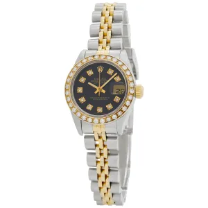 Rolex Datejust 26mm 69173 Black Dial Automatic Women's Watch