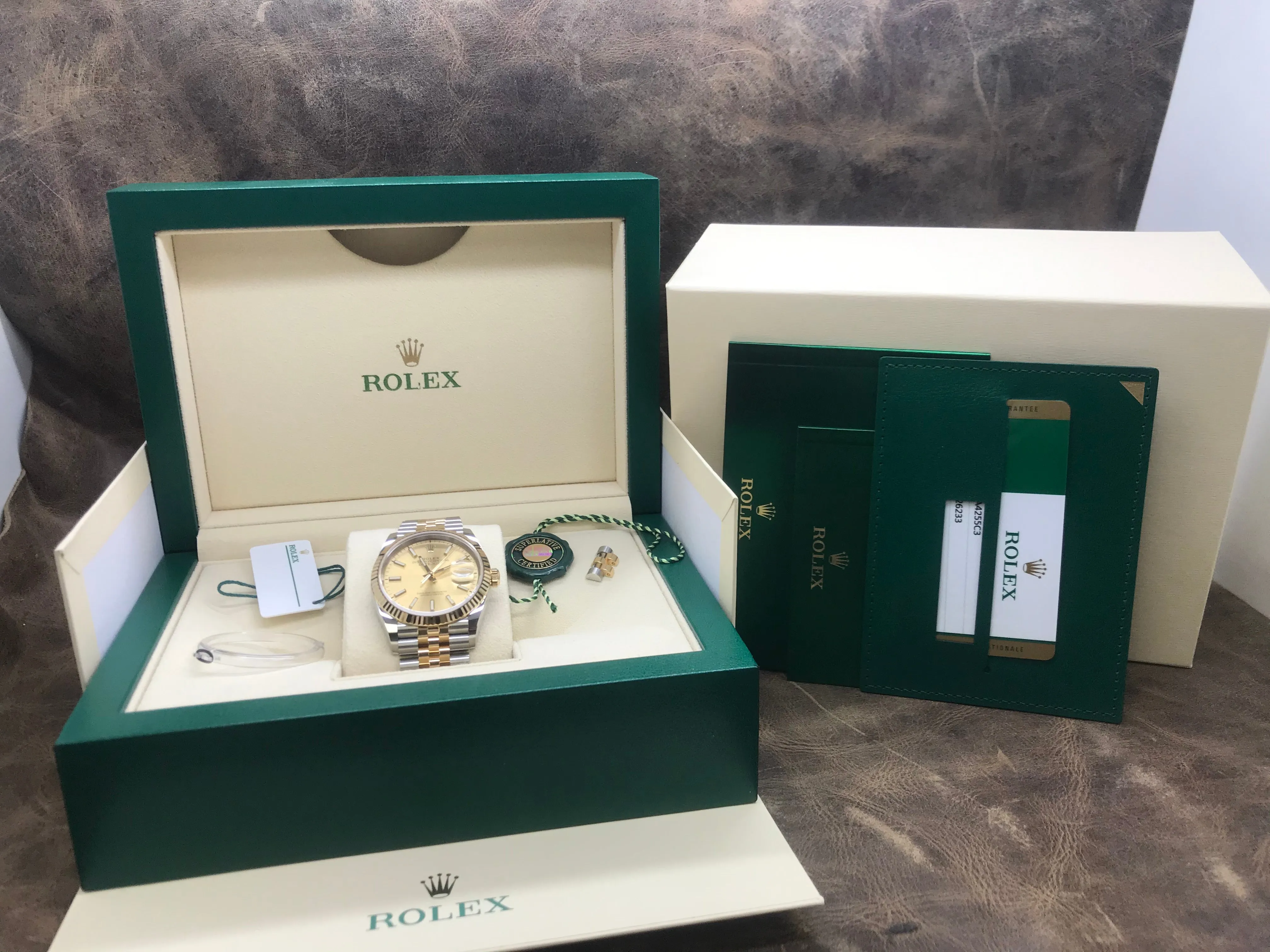 Rolex Datejust 36 126233 Champagne Dial Automatic  Watch
