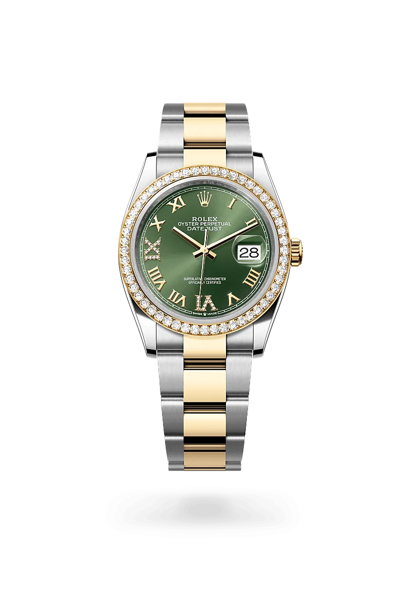 Rolex Datejust 36 in Yellow Rolesor - combination of Oystersteel and yellow gold, M126283RBR-0012 | Walters & Hogsett