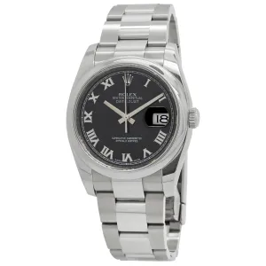 Rolex Datejust 36mm 116200 Black Dial Automatic Watch