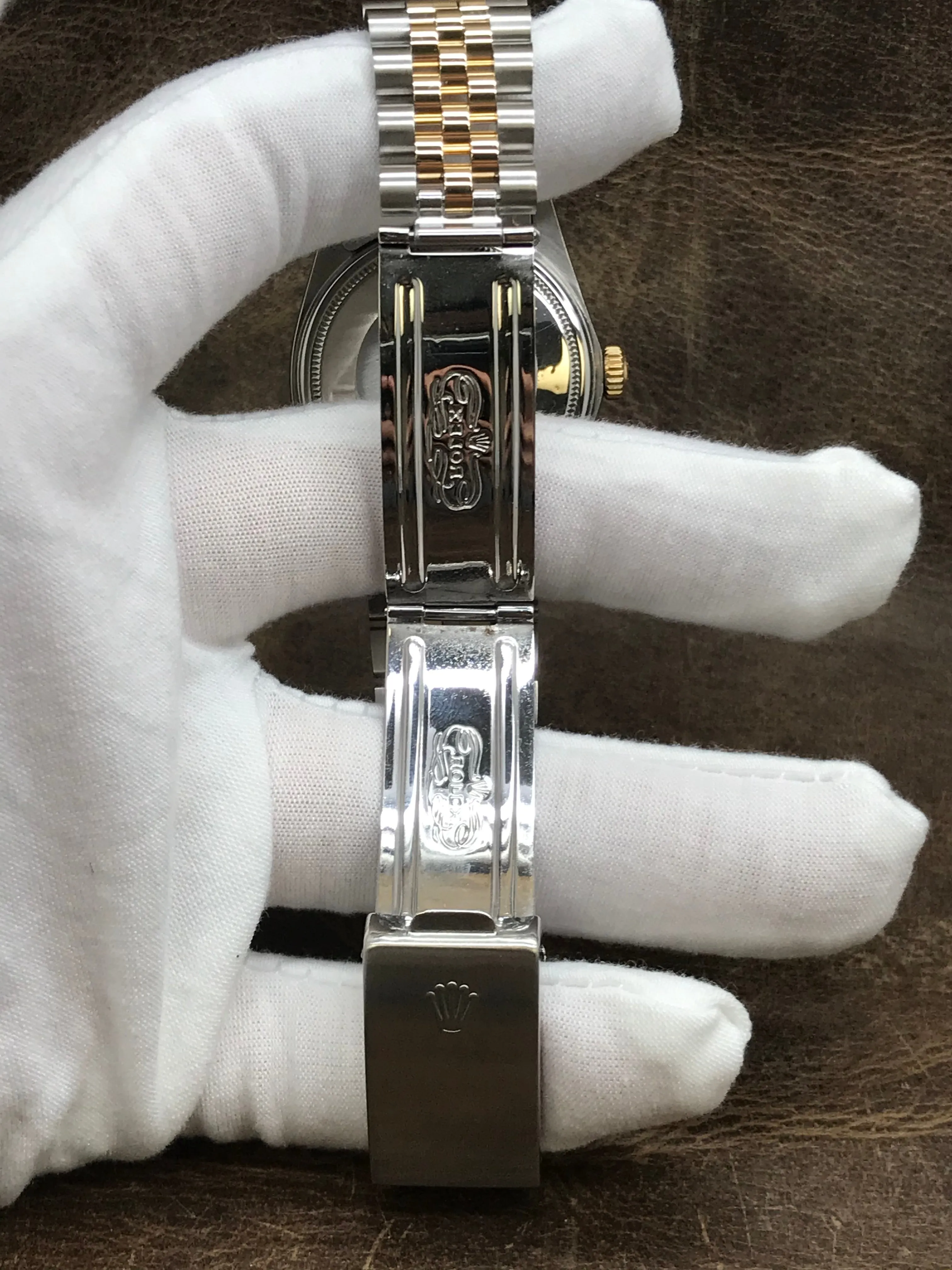 Rolex Datejust 36mm 16013 Champagne Dial Automatic Watch