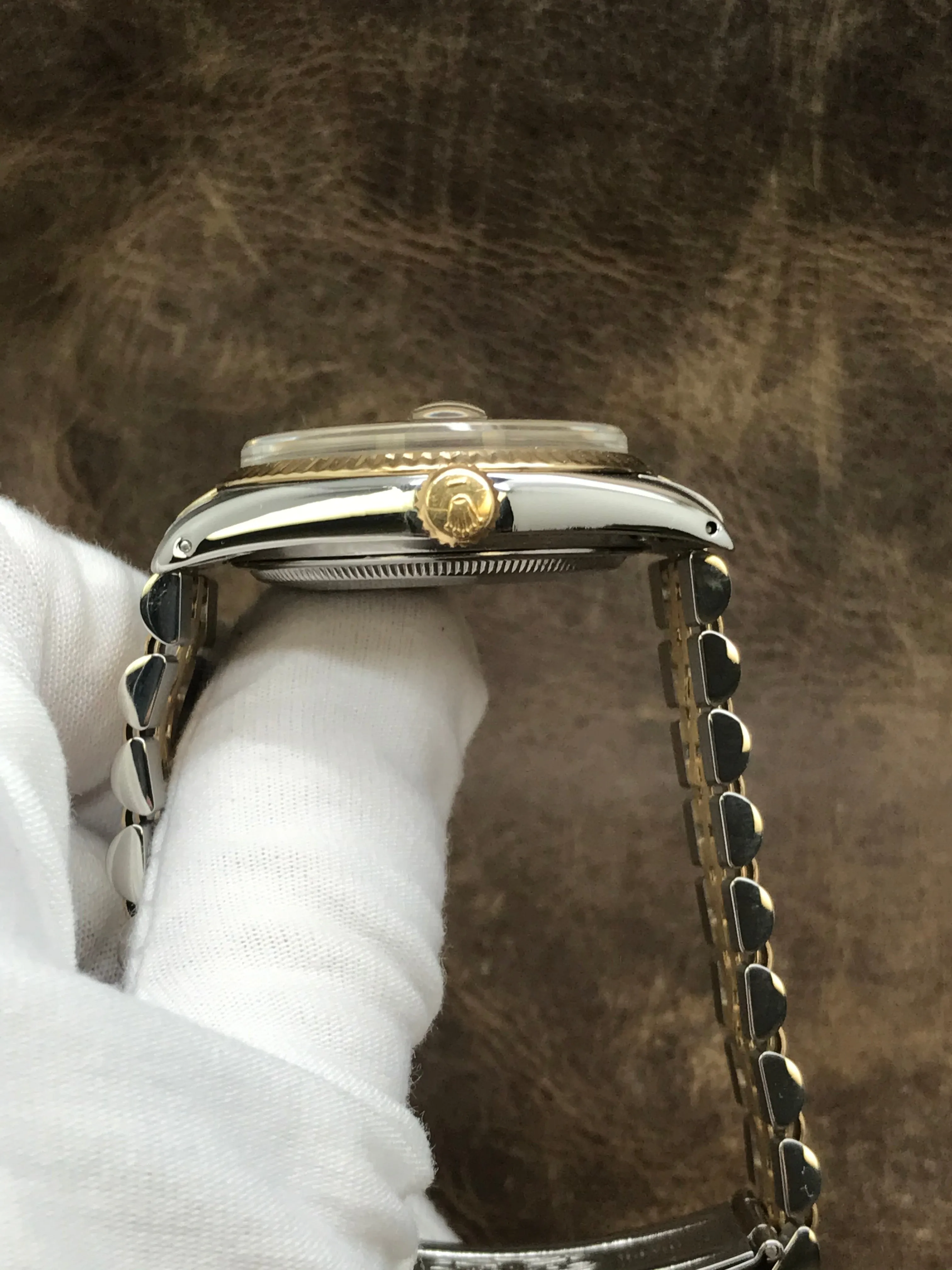 Rolex Datejust 36mm 16013 Champagne Dial Automatic Watch
