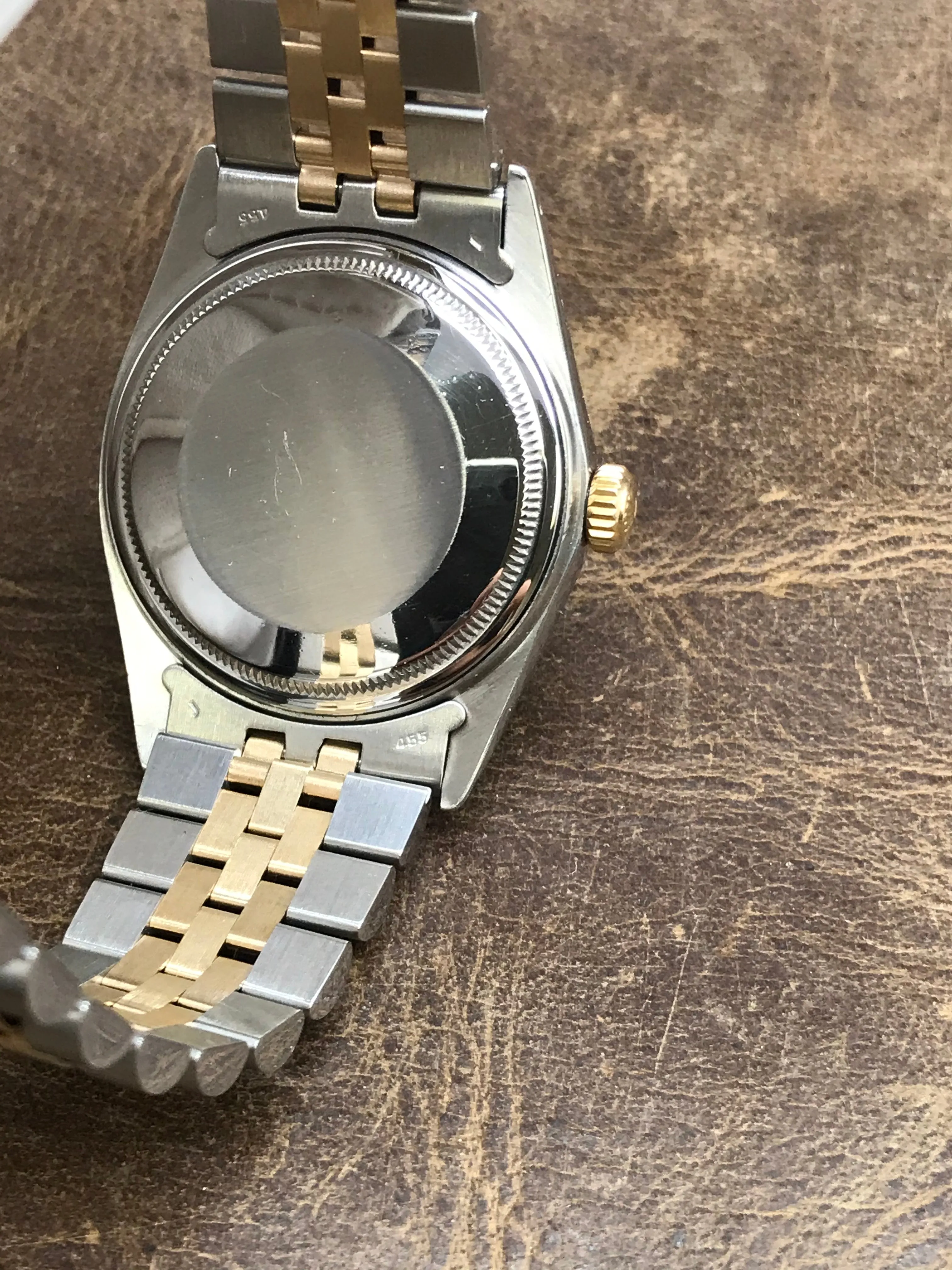 Rolex Datejust 36mm 16013 Champagne Dial Automatic Watch