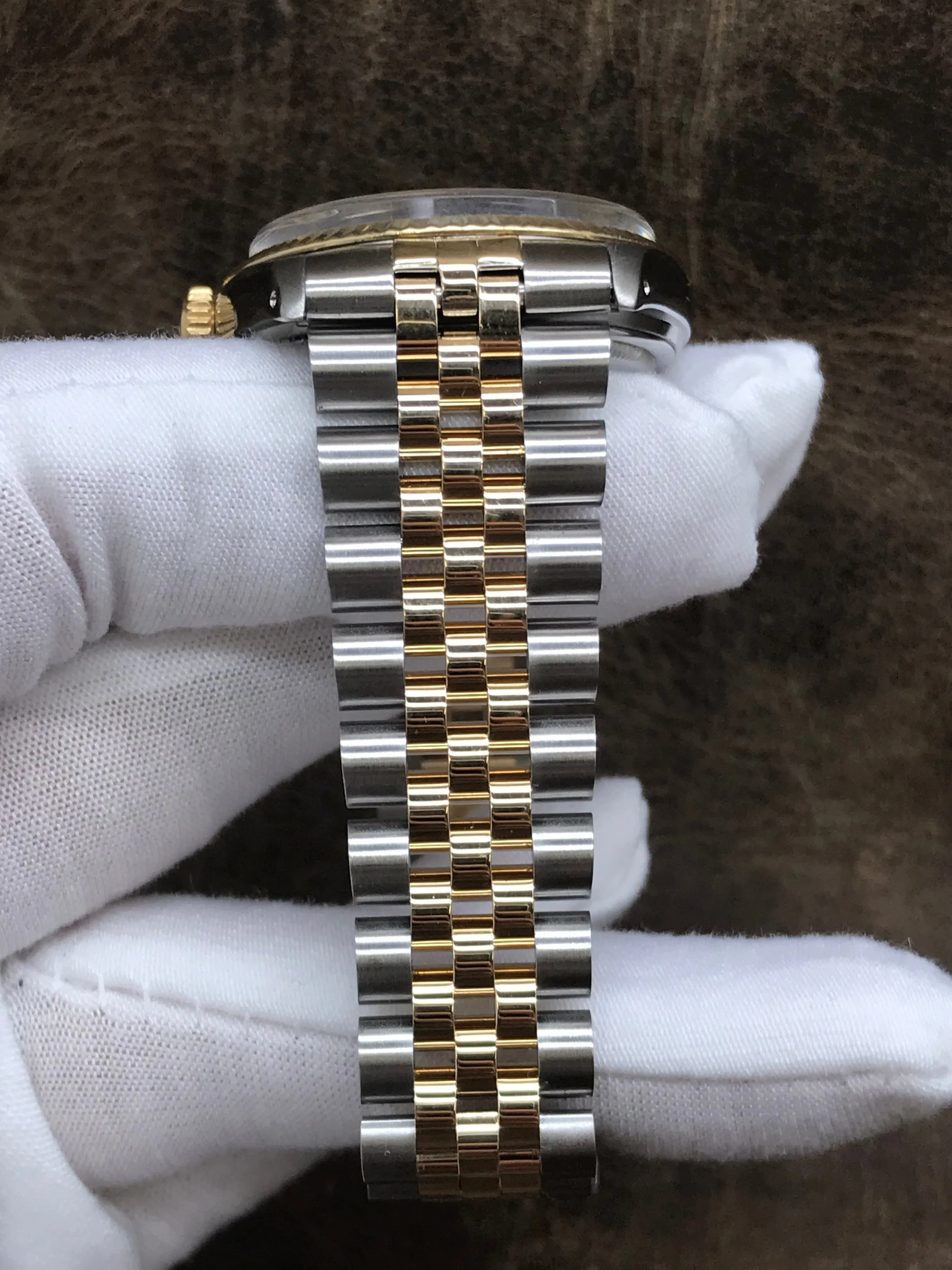 Rolex Datejust 36mm 16013 Champagne Dial Automatic Watch