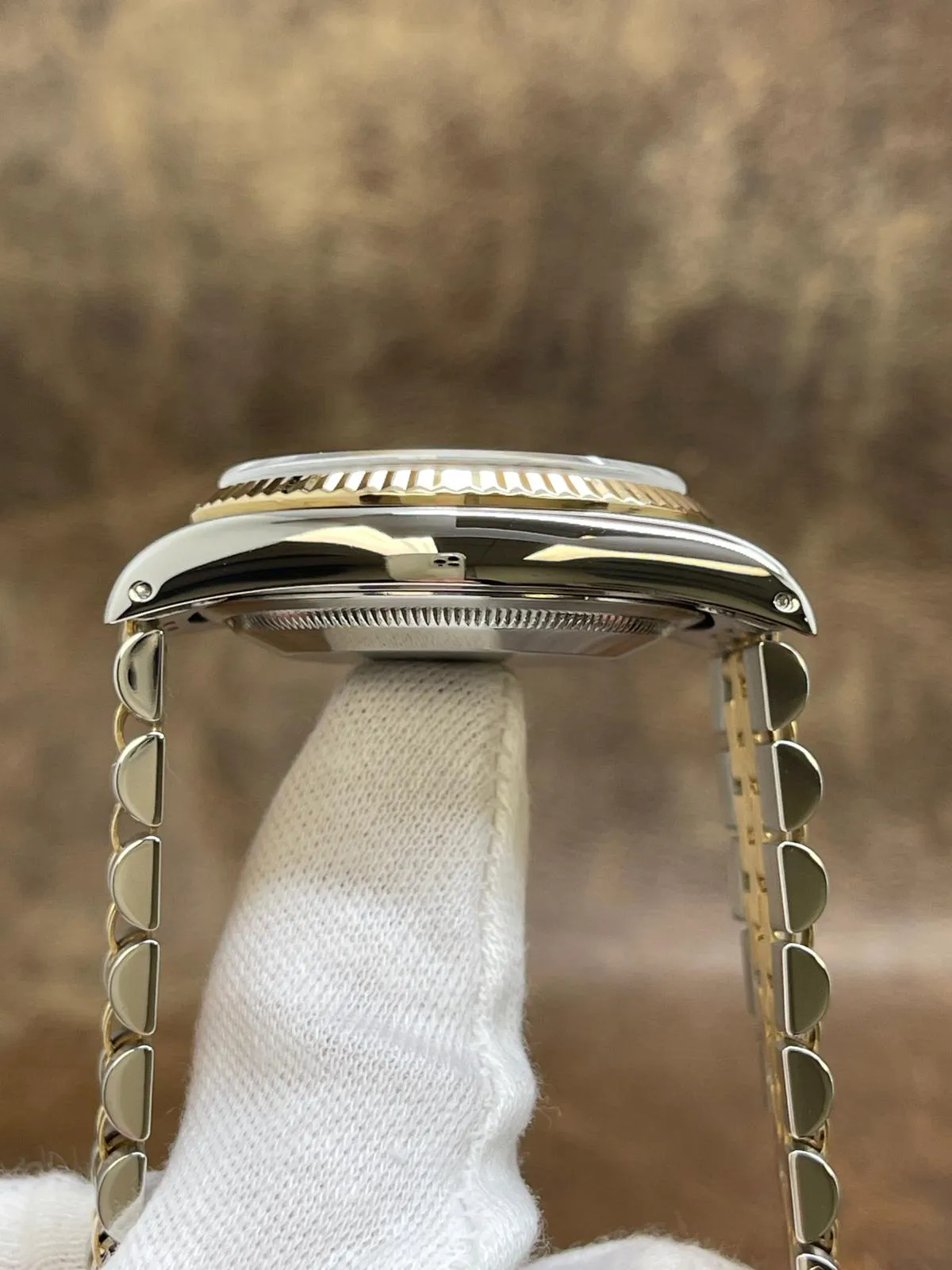 Rolex Datejust 36mm 16233 Cream Roman Dial Automatic Watch