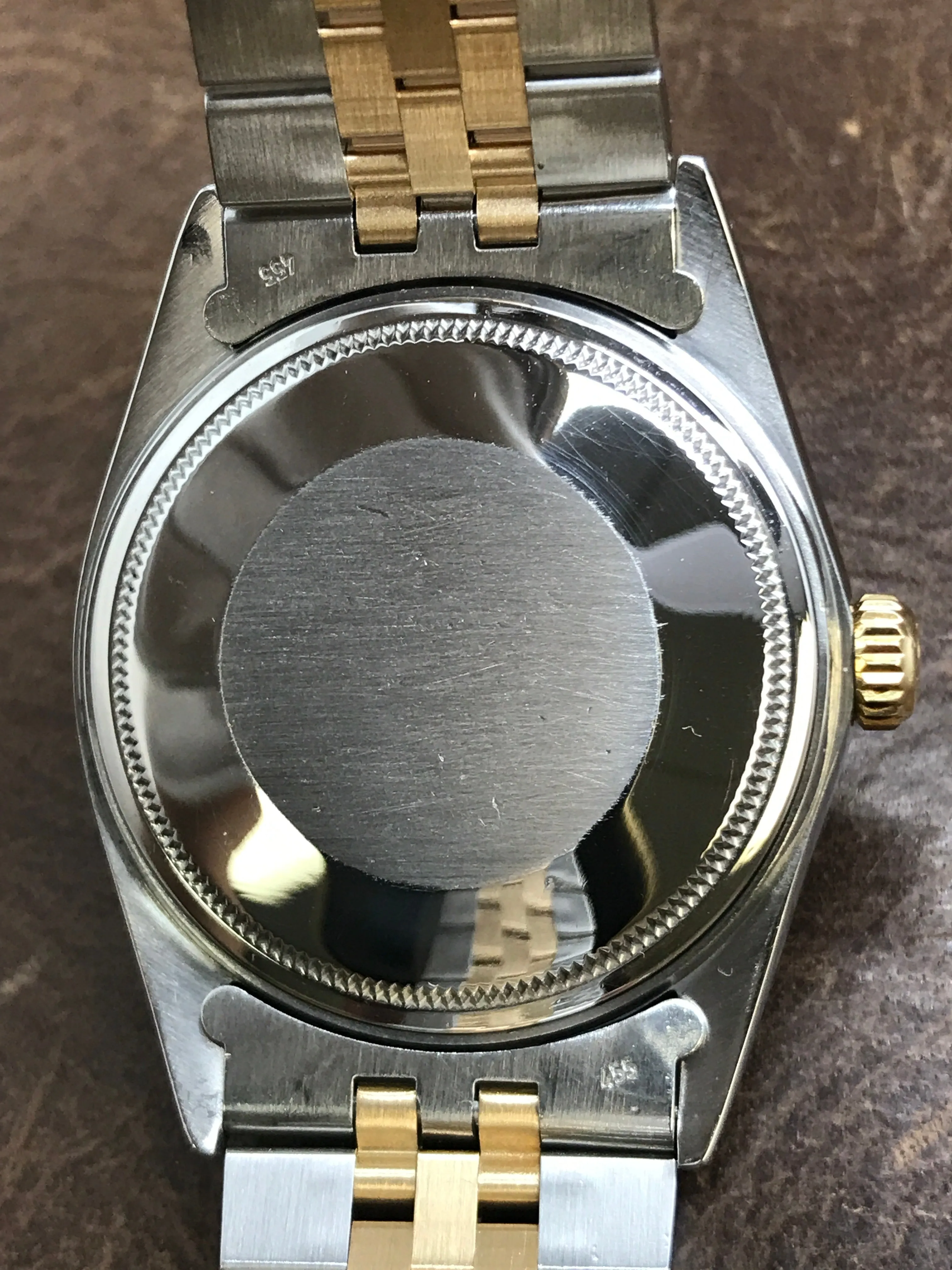 Rolex Datejust 36mm Custom links 16013 Silver Dial Automatic Watch