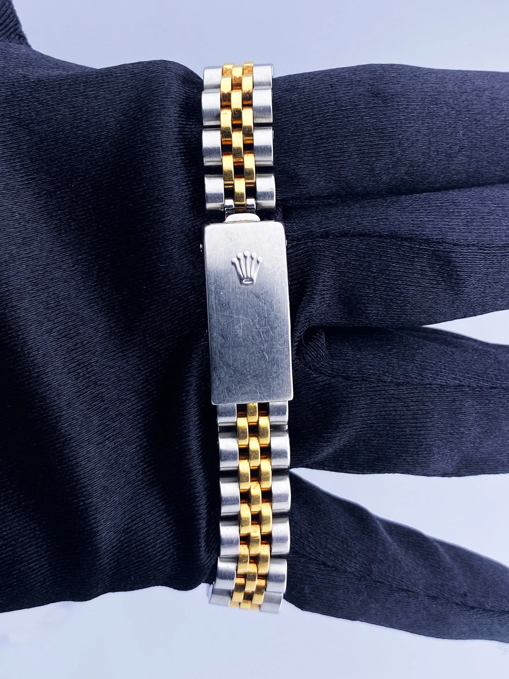 Rolex Datejust 69173 Blue Dial Ladies Watch Full Set