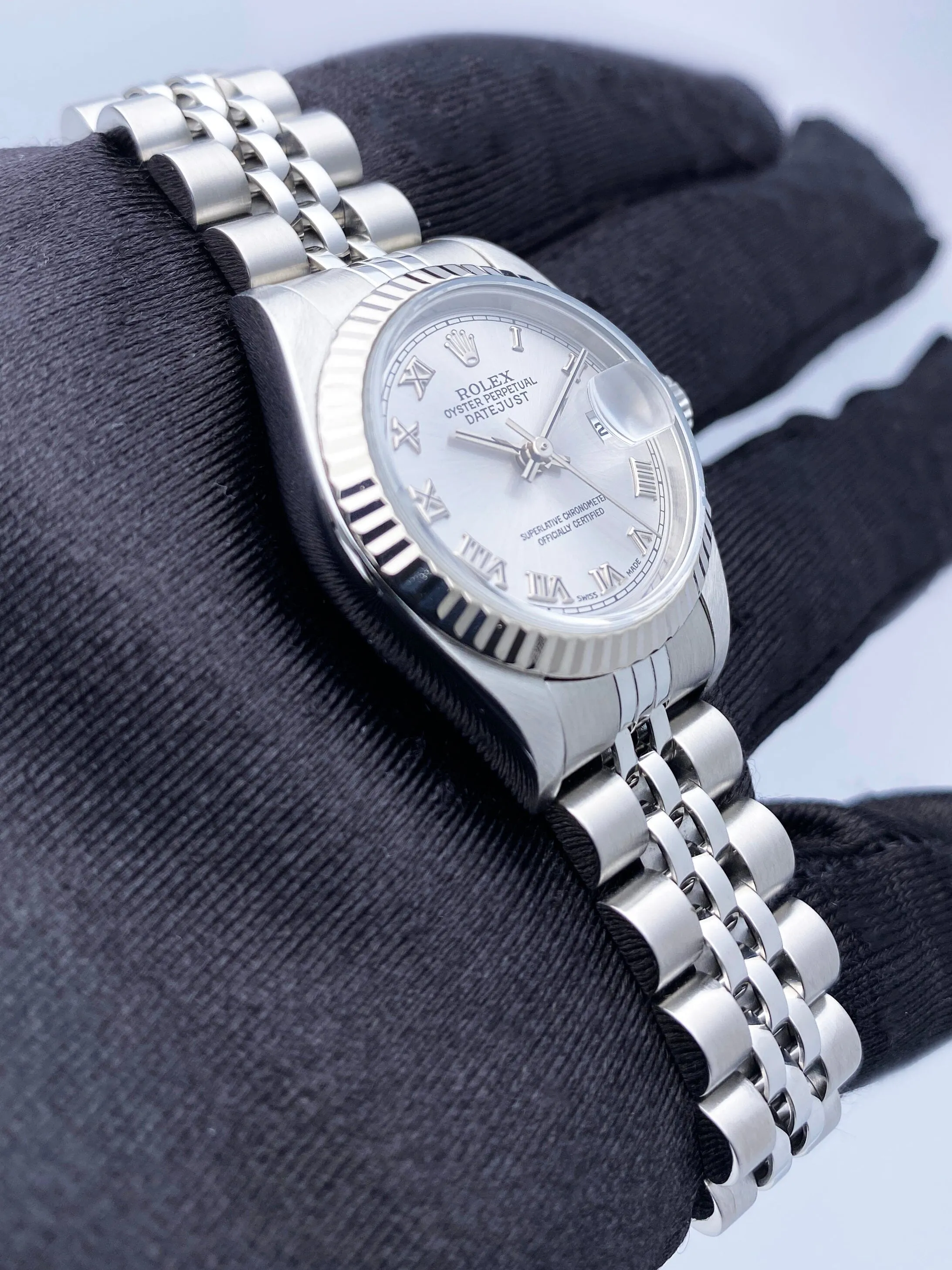 Rolex Datejust 69174 Gray Dial Ladies Watch
