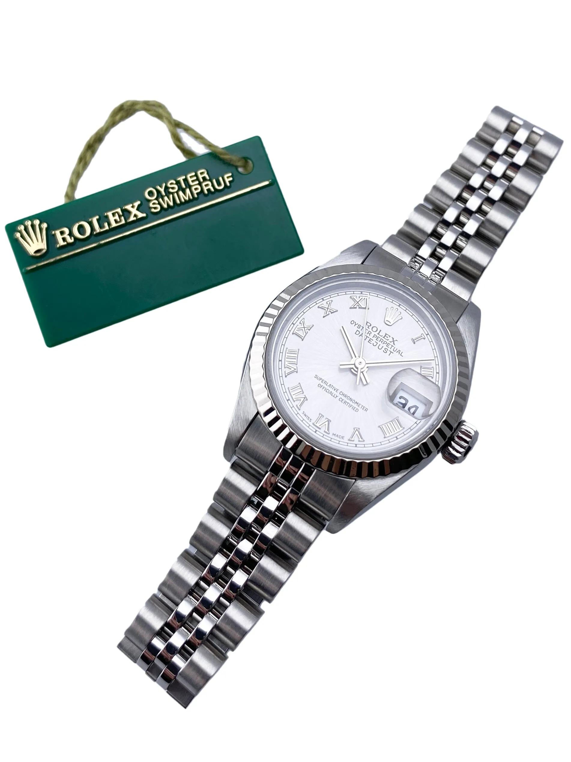 Rolex Datejust 69174 Gray Dial Ladies Watch