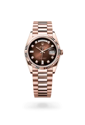 Rolex Day-Date 36 in 18 kt Everose gold, M128235-0037 | Walters & Hogsett