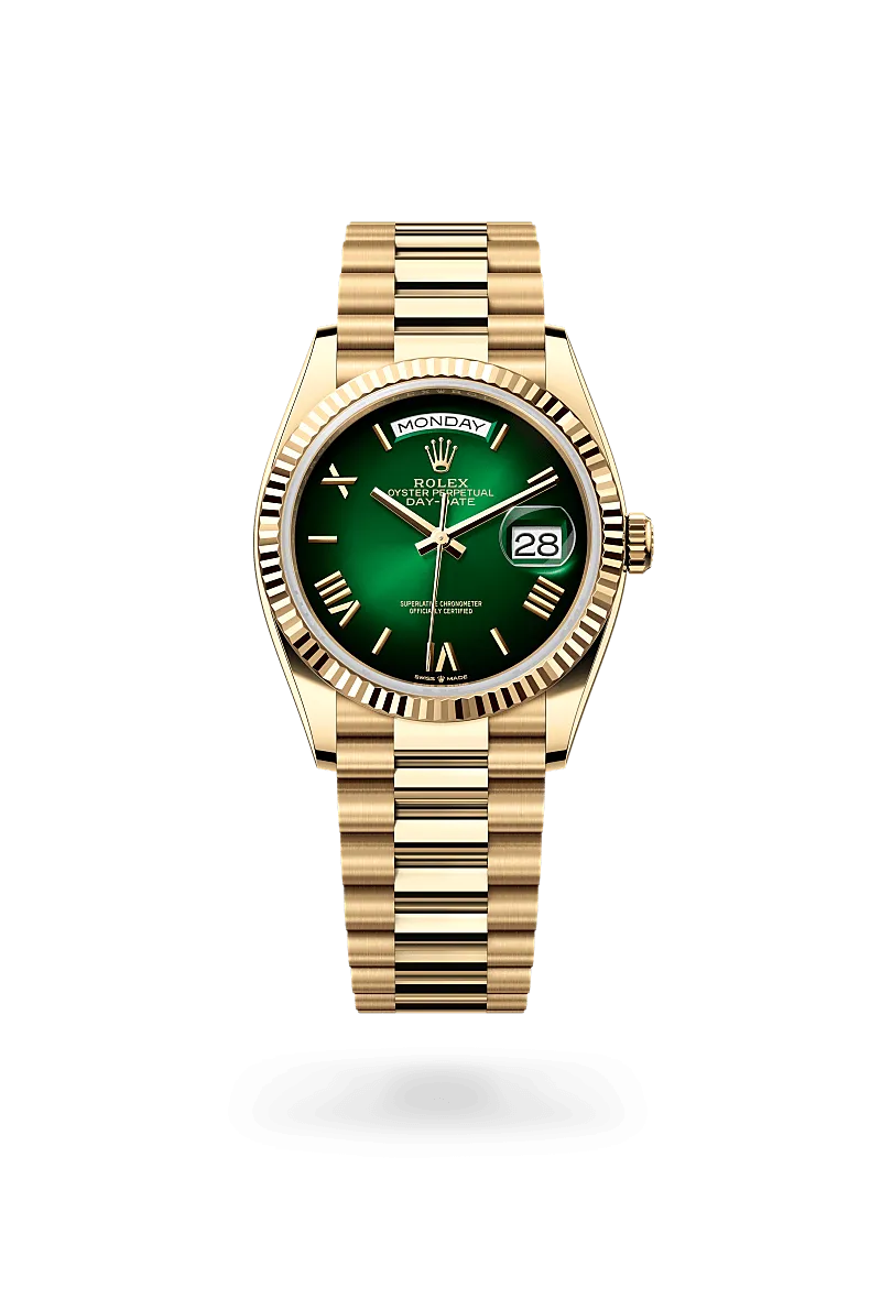 Rolex Day-Date 36 in 18 kt yellow gold, M128238-0118 | Walters & Hogsett