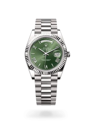 Rolex Day-Date 40 in 18 kt white gold, M228239-0033 | Walters & Hogsett