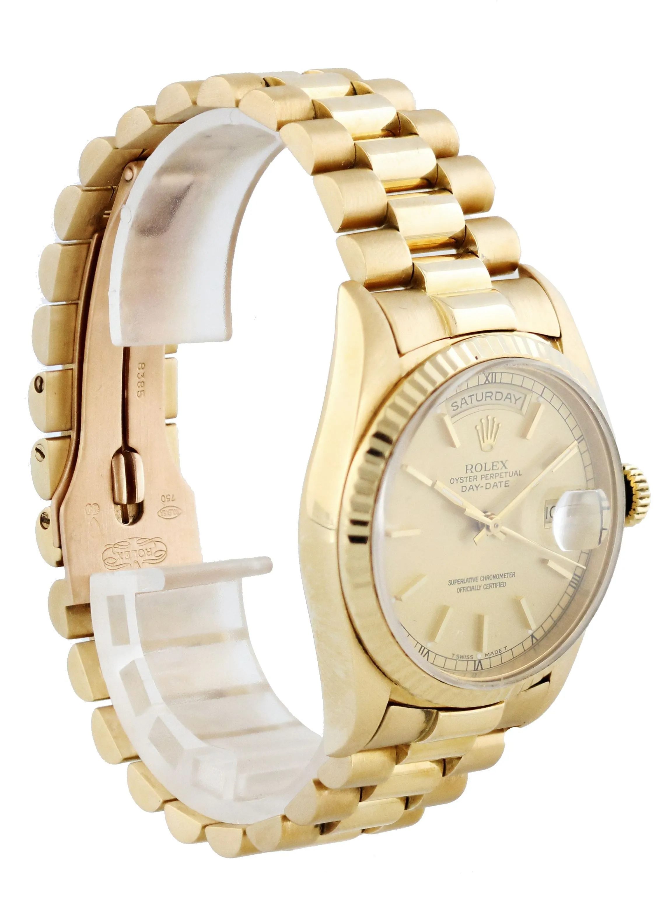 Rolex Day-Date President 18238 18k Yellow Gold Watch