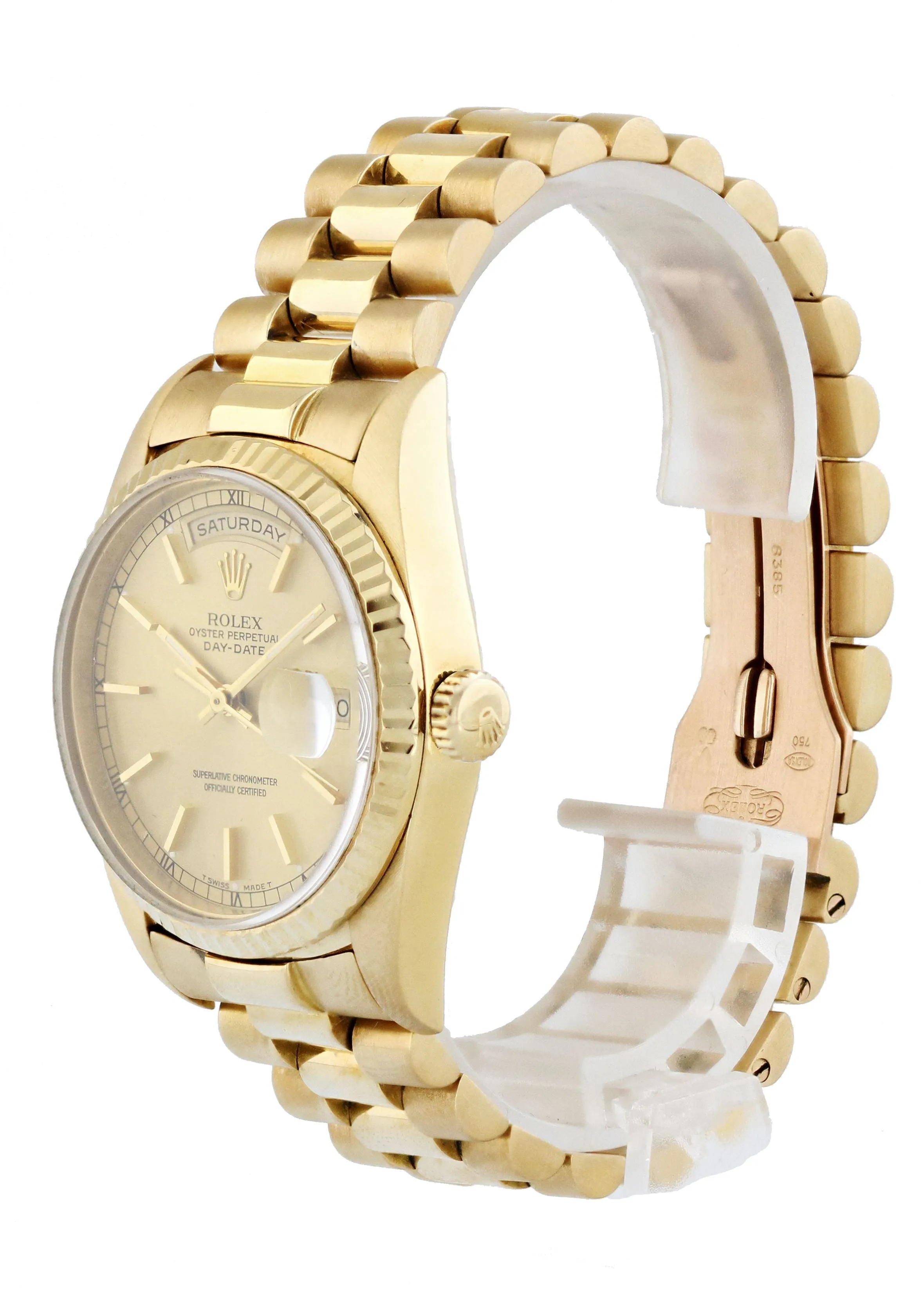 Rolex Day-Date President 18238 18k Yellow Gold Watch