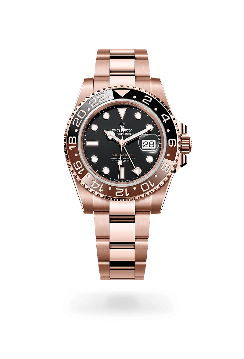 Rolex GMT-Master II in 18 kt Everose gold, M126715CHNR-0001 | Walters & Hogsett
