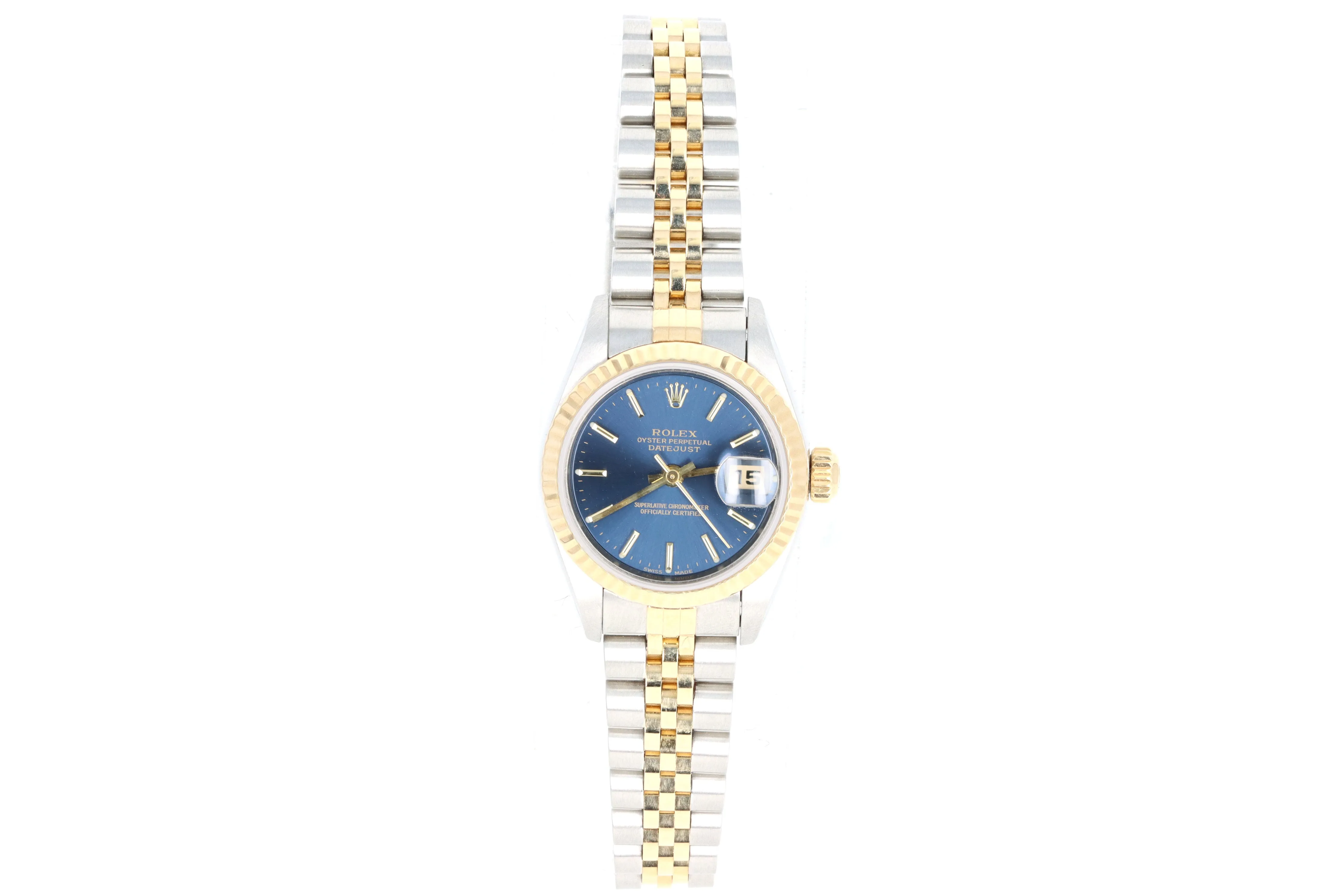 Rolex ladies Datejust two tone model 79173