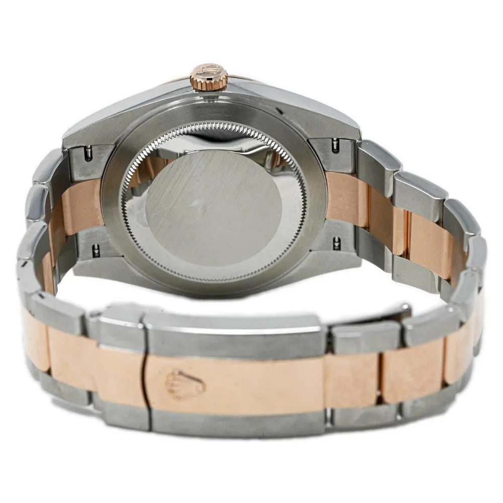 Rolex Men's Datejust 41 18K Rose Gold & Steel 41mm Wimbledon Dial Watch Reference #: 126331