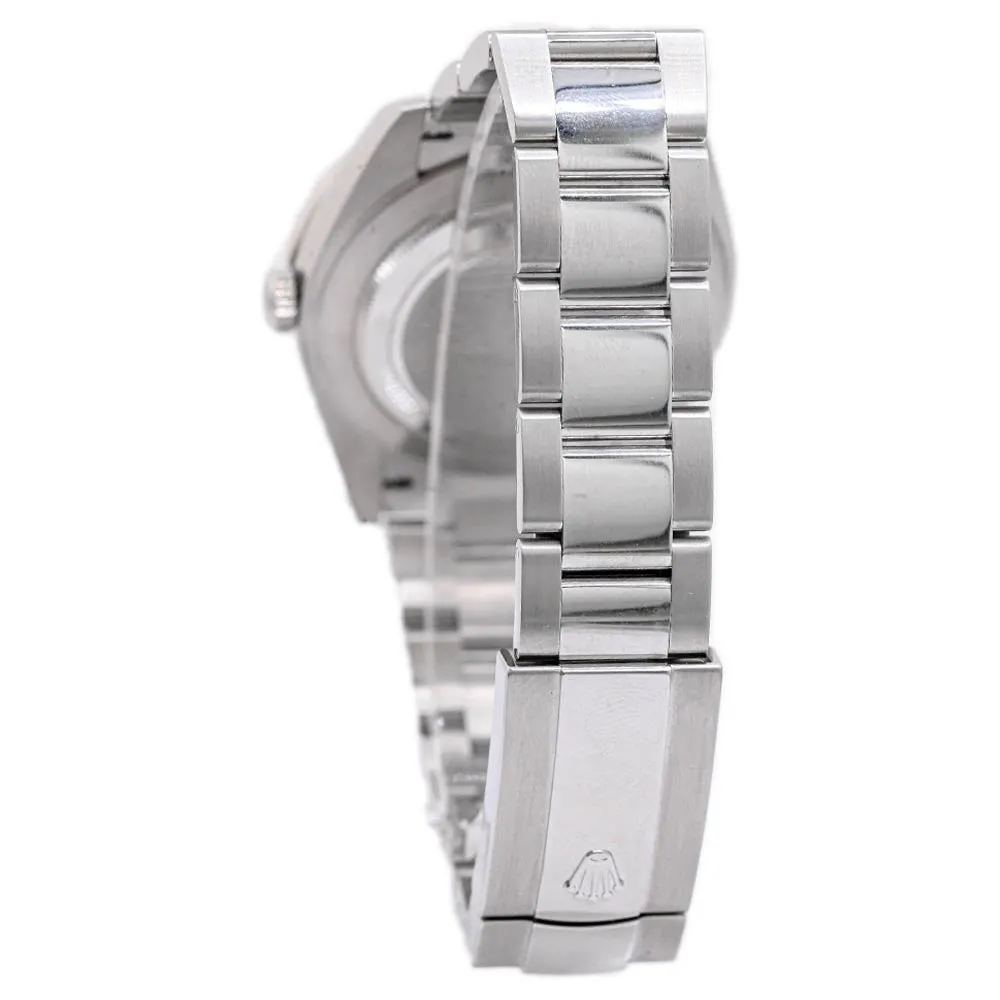 Rolex Men's Datejust 41 Stainless Steel 41mm Silver Stick Dial Watch Reference #: 126334