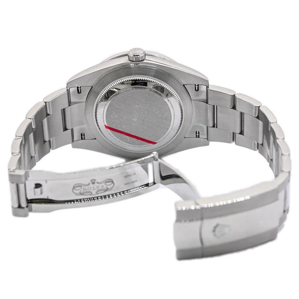 Rolex Men's Datejust 41 Stainless Steel 41mm Silver Stick Dial Watch Reference #: 126334