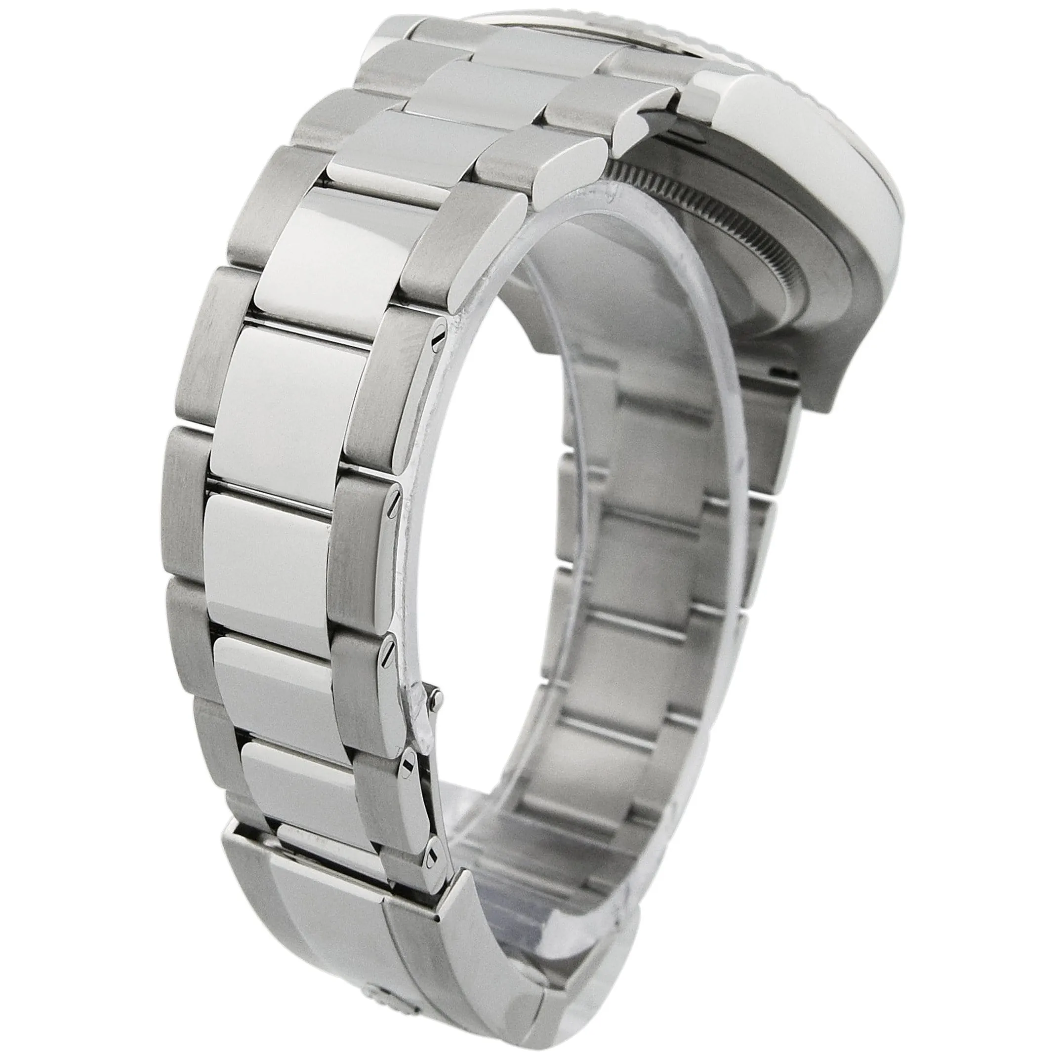 Rolex Men's Datejust II Stainless Steel 41mm Silver Stick Dial Watch Reference #: 116334