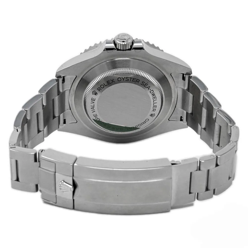 Rolex Men's Sea-Dweller 50Th Anniversary Stainless Steel Black Dot Dial Watch Reference #:126600