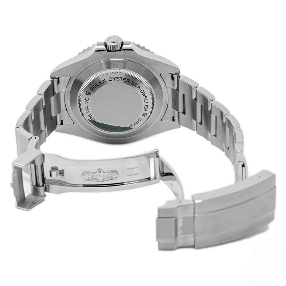 Rolex Men's Sea-Dweller 50Th Anniversary Stainless Steel Black Dot Dial Watch Reference #:126600