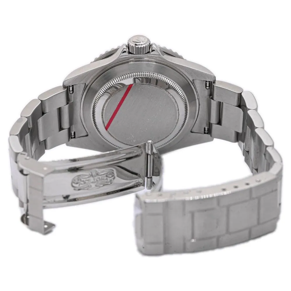 Rolex Men's Submariner Date Stainless Steel 40mm Custom Blue Dot Dial Watch Reference #: 16610