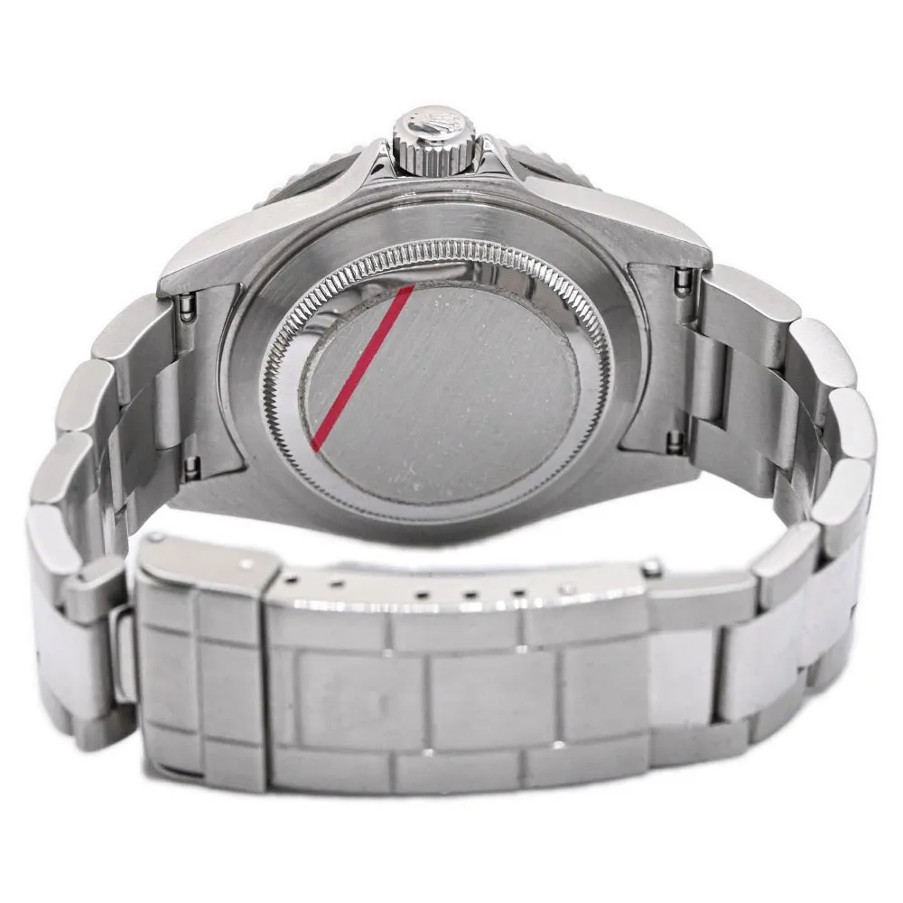Rolex Men's Submariner Date Stainless Steel 40mm Custom Blue Dot Dial Watch Reference #: 16610