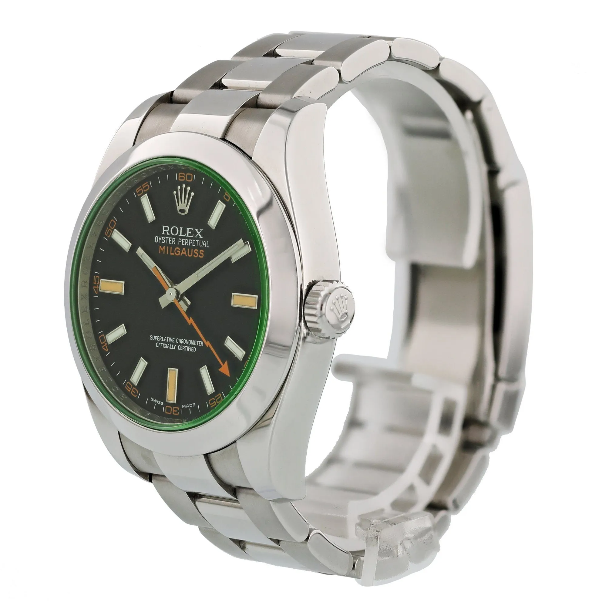 Rolex Milgauss 116400GV Mens Watch