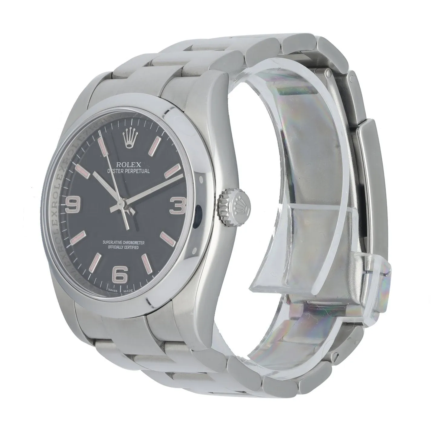 Rolex Oyster Perpetual 116000 Stainless steel Men's watch Box & Papers