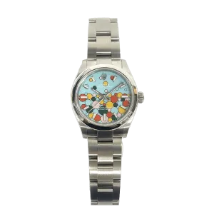 Rolex Oyster Perpetual 277200 Celebration Motif Dial Nov 2023