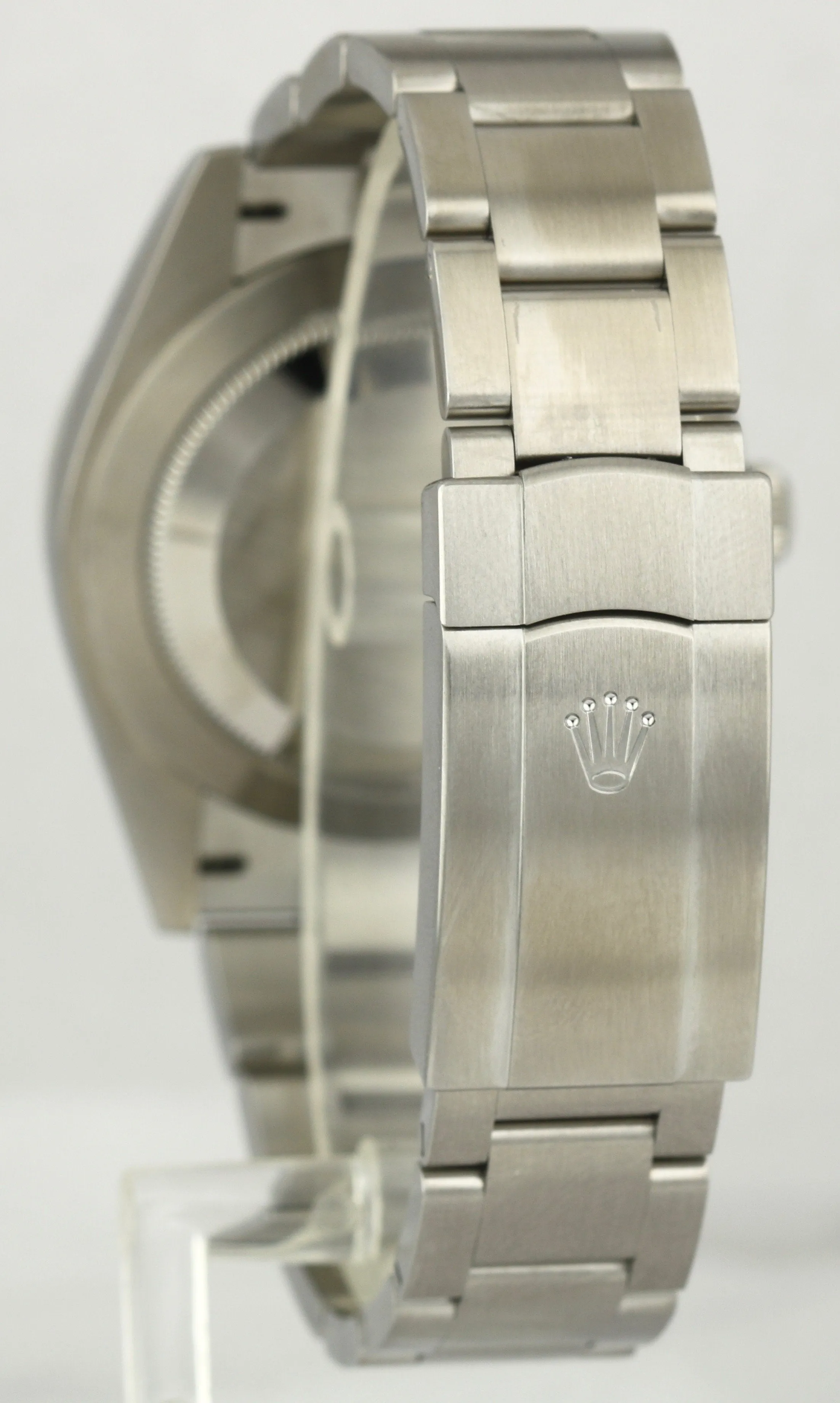Rolex Oyster Perpetual 41mm BLUE Stainless Oyster Watch 124300 B&P