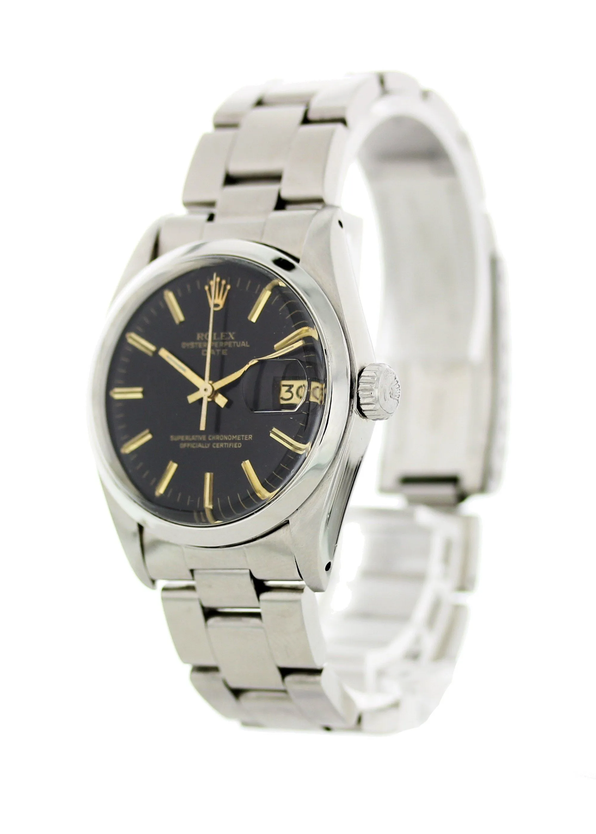 Rolex Oyster Perpetual Date 1500 Mens Watch