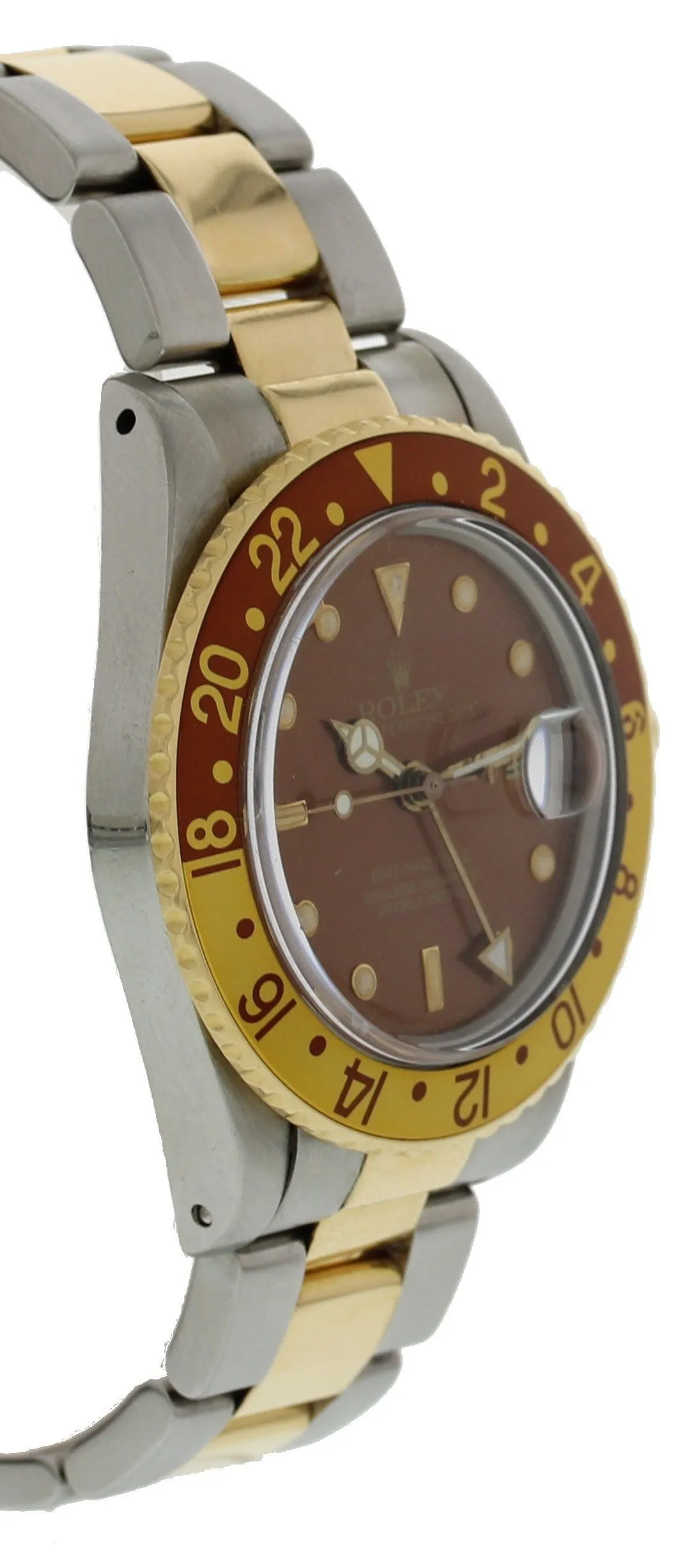 Rolex Oyster Perpetual Date GMT Master II 16753 Root Beer